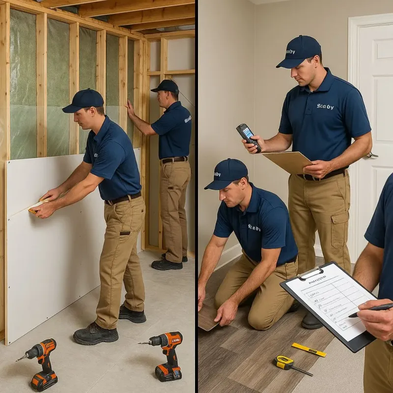 Repairs and Reconstruction process in New Philadelphia, OH
