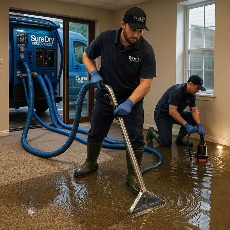 Water Extraction and Removal process in New Philadelphia, OH